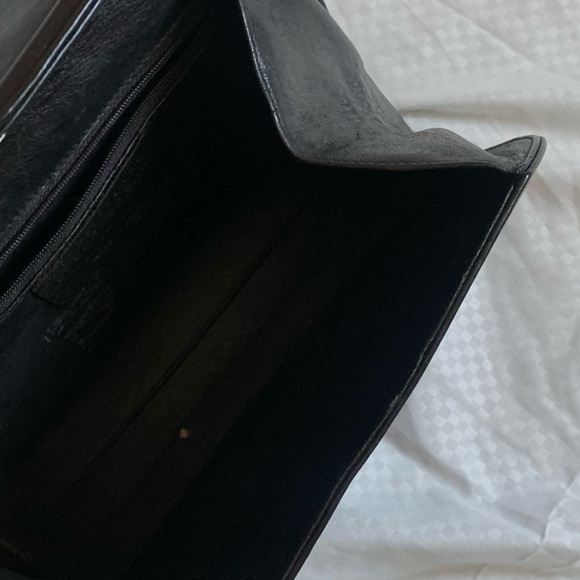 ୨୧ ･ﾟ✧ Ellen Tracy Vintage Black Handbag - Picture 3 of 5